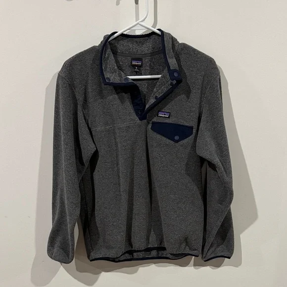Patagonia Fleece Gray Kids - Picture 1 of 3